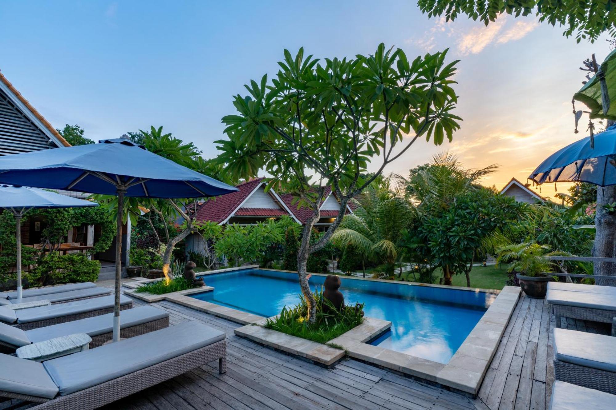 Le Biu Garden View Hotel นูซาเลมโบงัน ภายนอก รูปภาพ