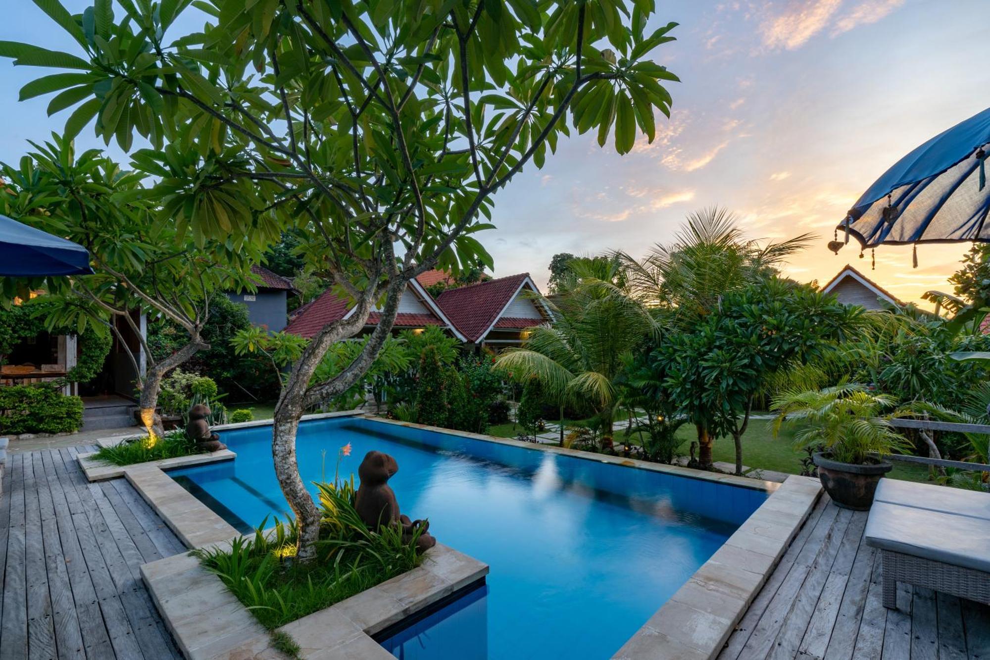 Le Biu Garden View Hotel นูซาเลมโบงัน ภายนอก รูปภาพ