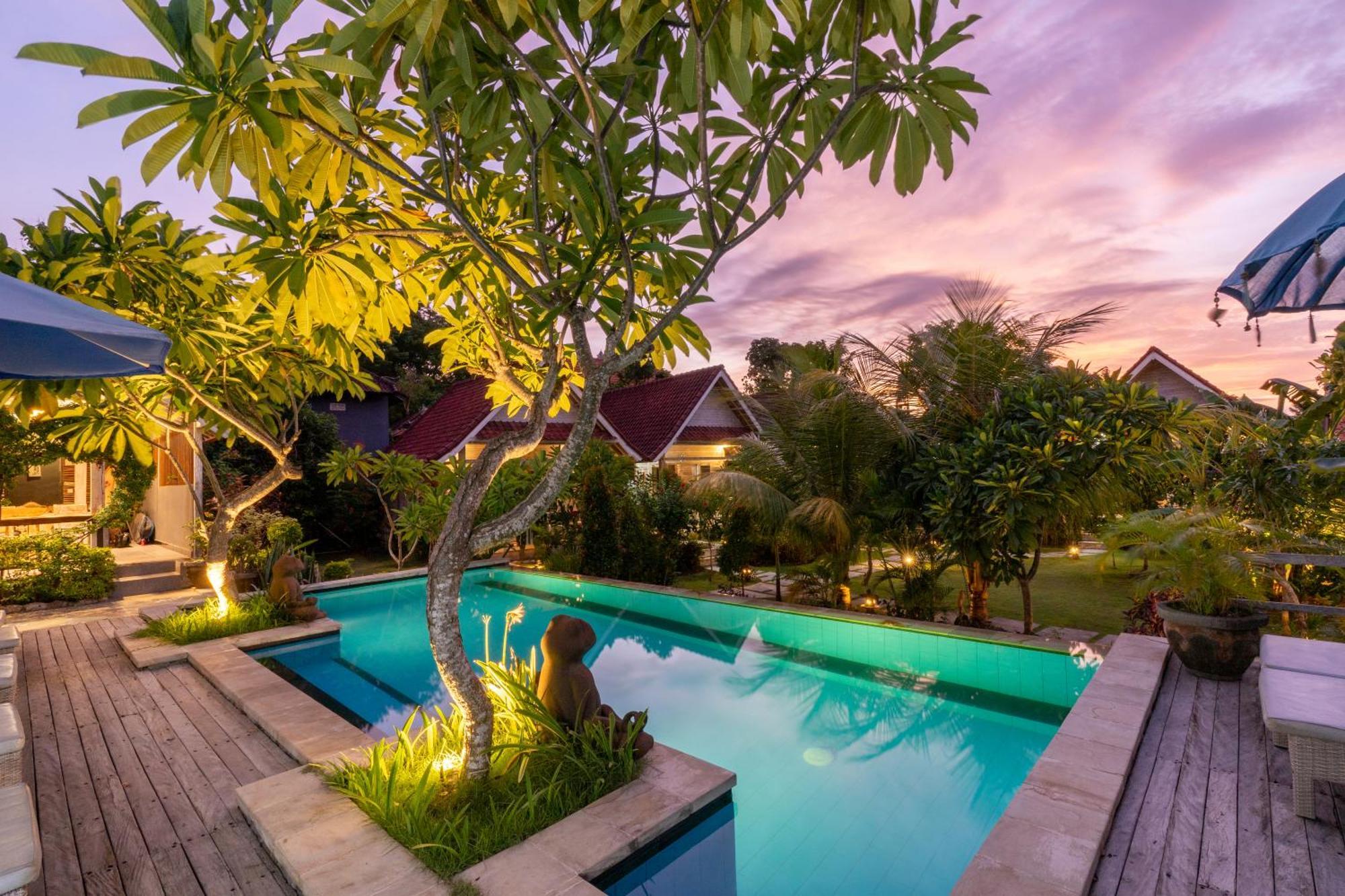 Le Biu Garden View Hotel นูซาเลมโบงัน ภายนอก รูปภาพ